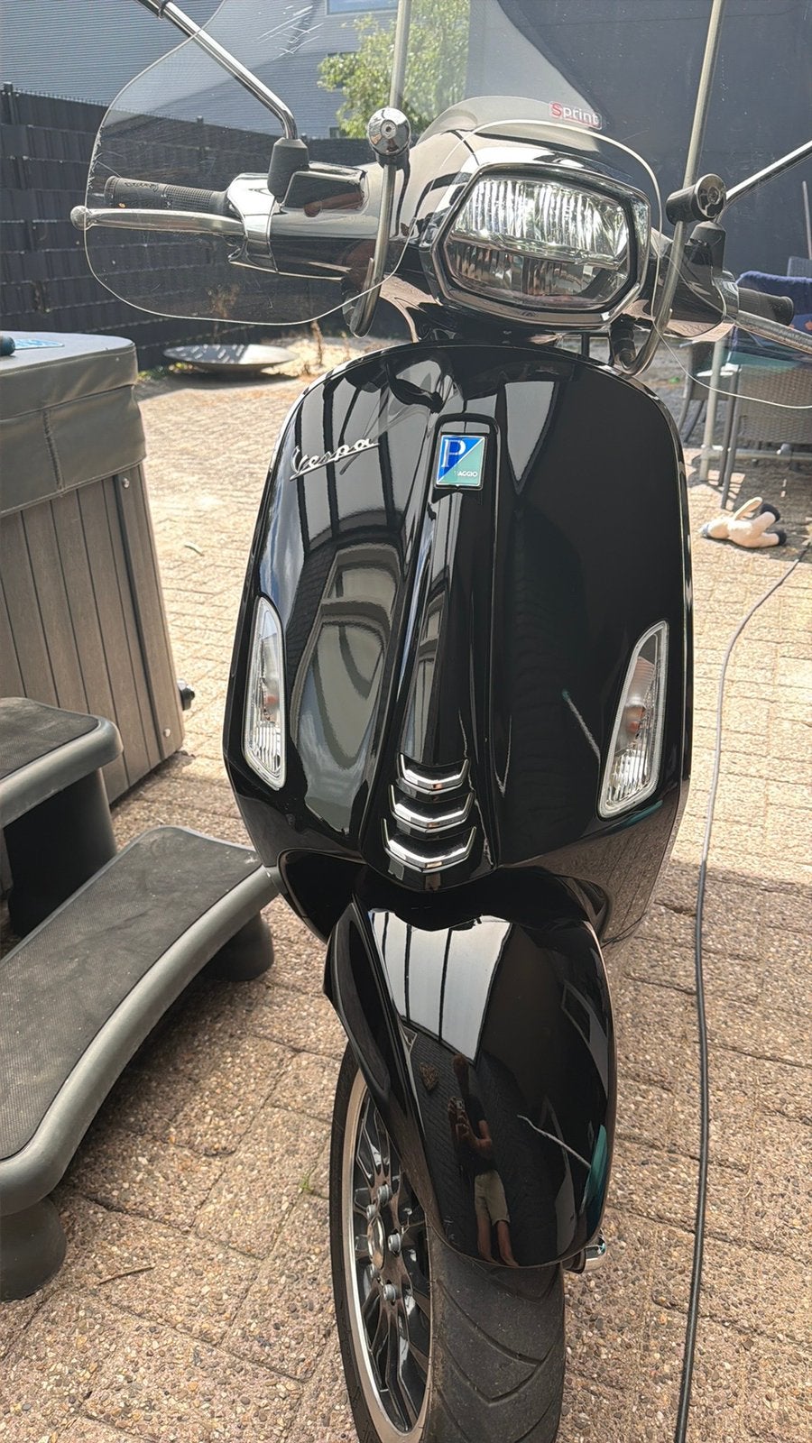 Vespa Sprint i-get 3V Euro 4  | Facelift Malossi | 50cc GEEL, Ophalen, Zo goed als nieuw