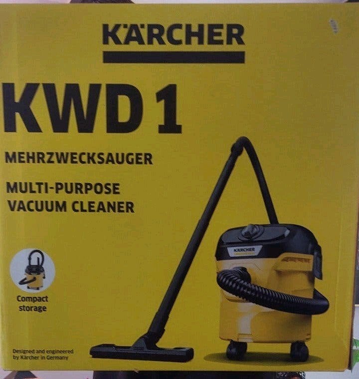 Kärcher KWD 1 Multi-purpose Stofzuiger - Nieuw in doos, Inclusief accessoires, Kärcher, Nieuw, Ophalen of Verzenden