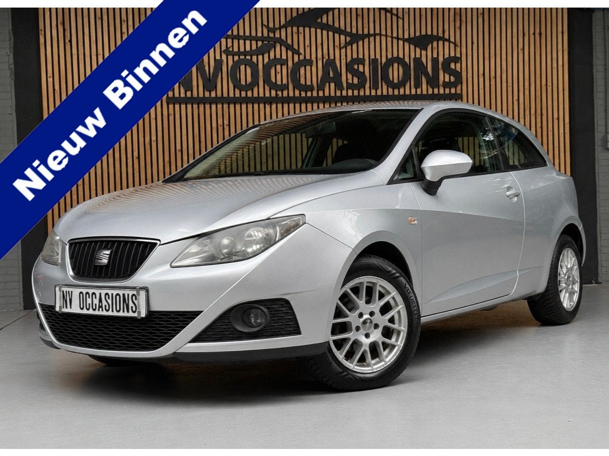 SEAT Ibiza SC 1.2 Style AIRCO/CLIMATE/NAP/108DKM/15"LV/CRUIS, Auto's, Voorwielaandrijving, Euro 5, Stof, Gebruikt