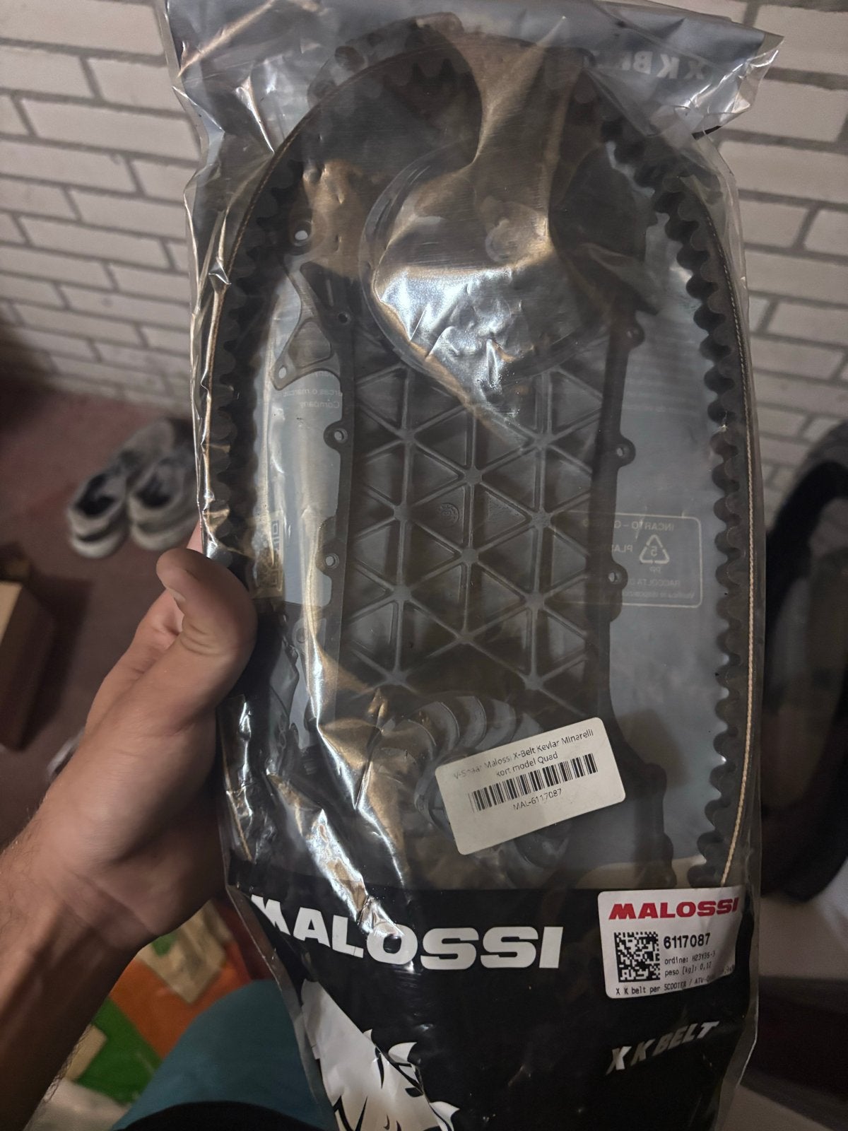 Malossi Kevlar V-snaar 6117087 (2 stuks beschikbaar), Fietsen en Brommers, Ophalen, Nieuw, Overige typen