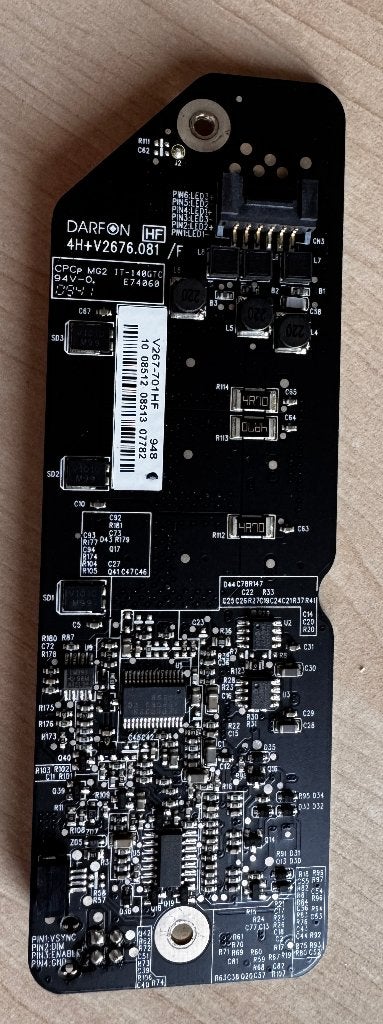 Org. Apple iMac A1311 Backlight Inverter V2677-701 2009 2010, Ophalen of Verzenden, Zo goed als nieuw