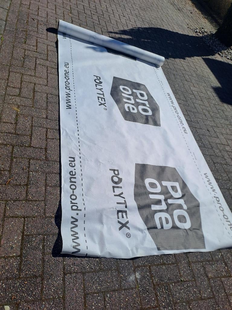 Pro one polytex damp open folie, Ophalen, Nieuw, 15 m² of meer, Folie