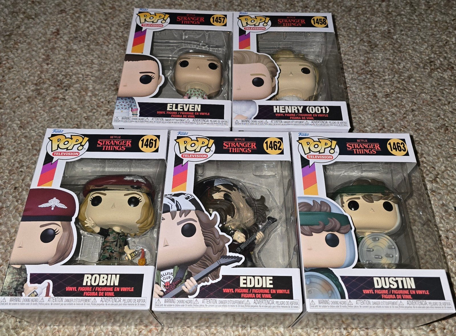 Funko Pop! Collectie Stranger Things (5 stuks), Verzamelen, Poppetjes en Figuurtjes, Ophalen of Verzenden