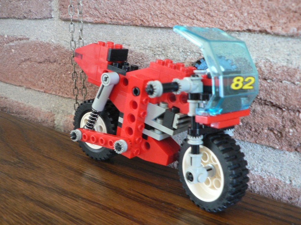 lego 8210 Nitro Bike GTX 500, Kinderen en Baby's, Ophalen of Verzenden, Gebruikt