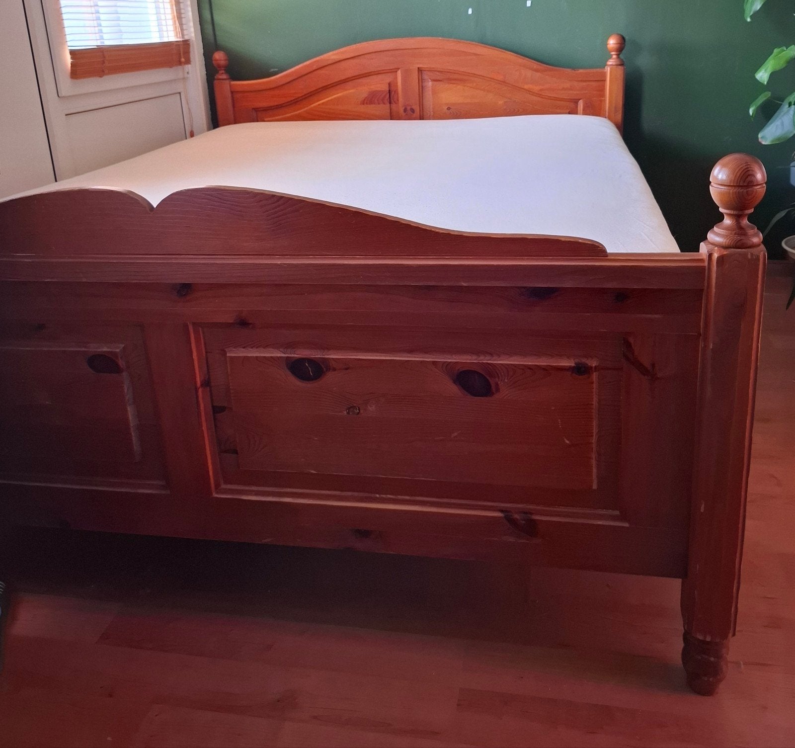 Gratis ophalen 2p bed met bedbodems 160 cm, Huis en Inrichting, Slaapkamer | Bedden, Ophalen, Gebruikt, Tweepersoons, 160 cm