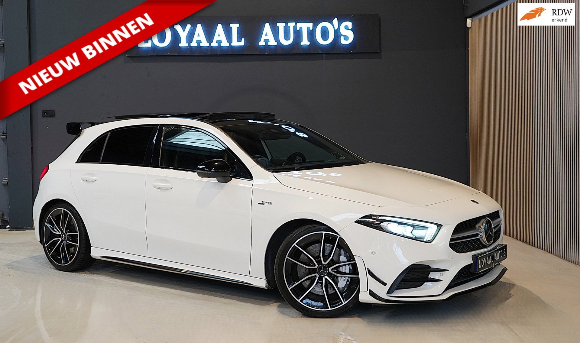 Mercedes-Benz A-klasse AMG 35 4MATIC Edition 1 | AERO PAKKET, Auto's, Automaat, Gebruikt, Euro 6, 4 cilinders