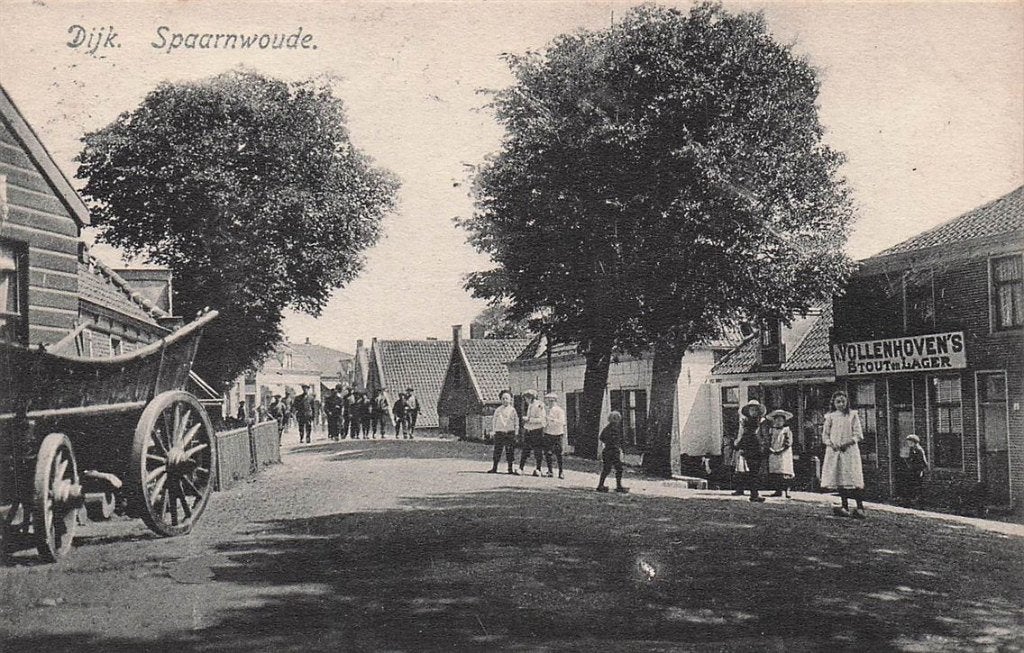 702-480-039 Dijk Spaarnwoude, Verzenden, Voor 1920, Noord-Holland