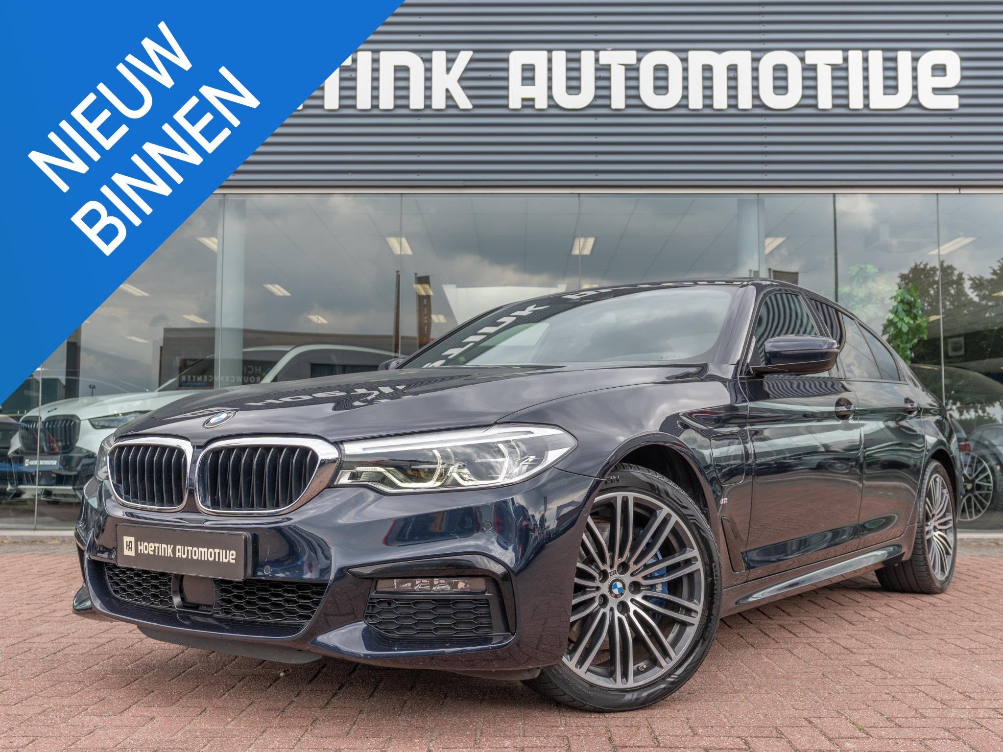 BMW 5-serie 530e xDrive iPerformance High Executive | Hud |, Auto's, 1998 cc, Gebruikt, 4 cilinders, 252 pk