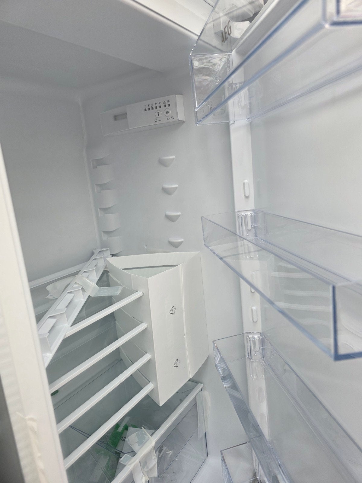 Aeg inbouw koelkast 178 hoog  no frost nieuw, 200 liter of meer, Met aparte vriezer, Nieuw, 160 cm of meer
