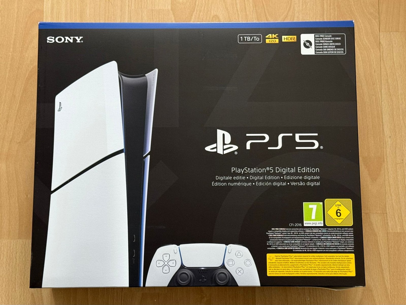 Geseald: Ps5 slim Digital 1000gb ssd met bon. Nieuw in doos, Ophalen, Nieuw