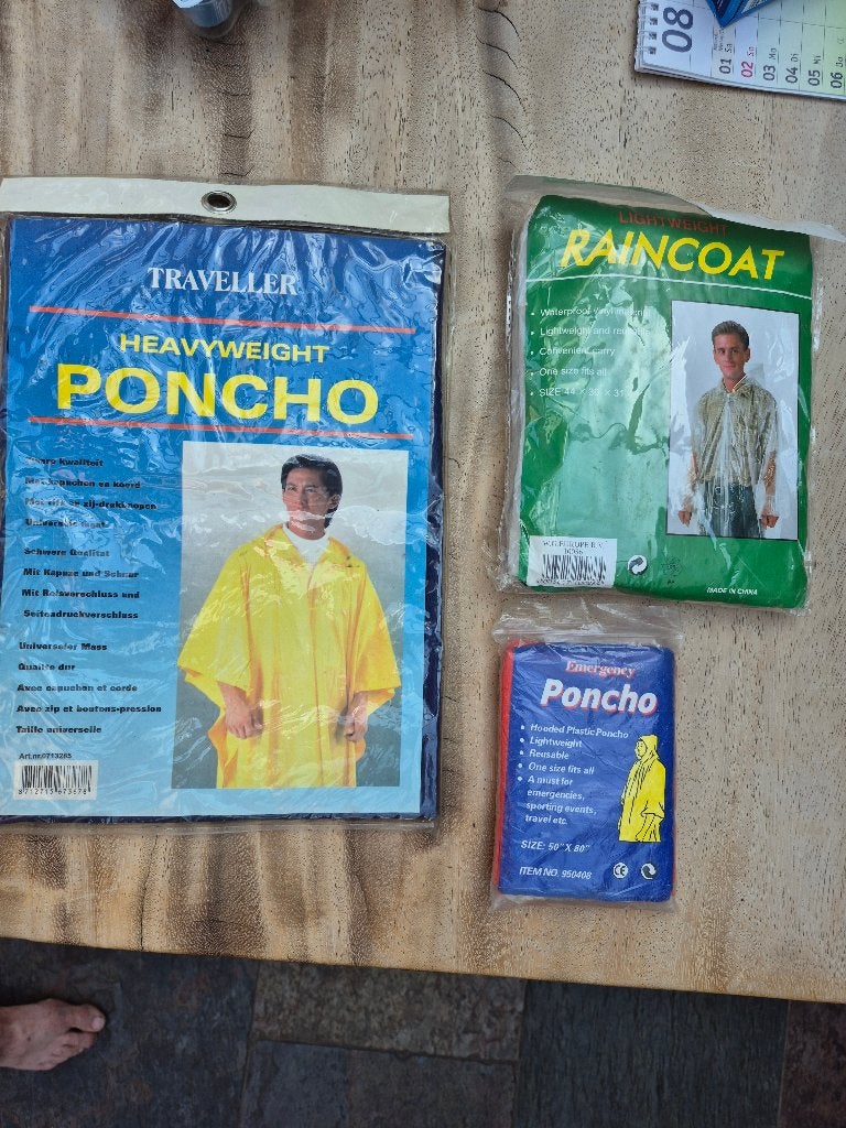 Regenponcho's en regenjas - Nieuw, Ophalen of Verzenden, Nieuw, Regenpak, Heren