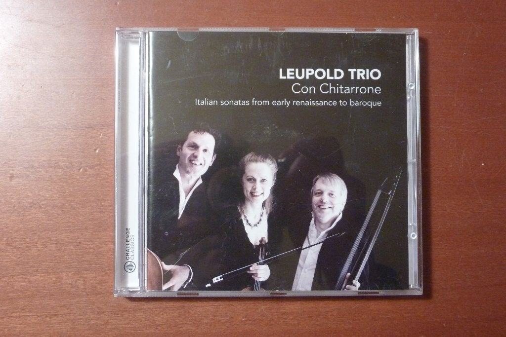 Leupold Trio – Con Chitarrone: Italian Sonatas, Overige typen, Ophalen of Verzenden, Zo goed als nieuw, Barok