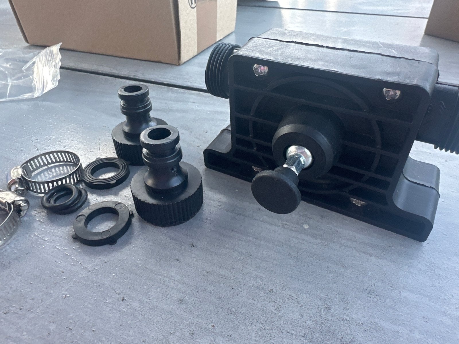 Compacte waterpomp met accessoires, Ophalen of Verzenden, Nieuw, Elektrisch, Besproeiingspomp