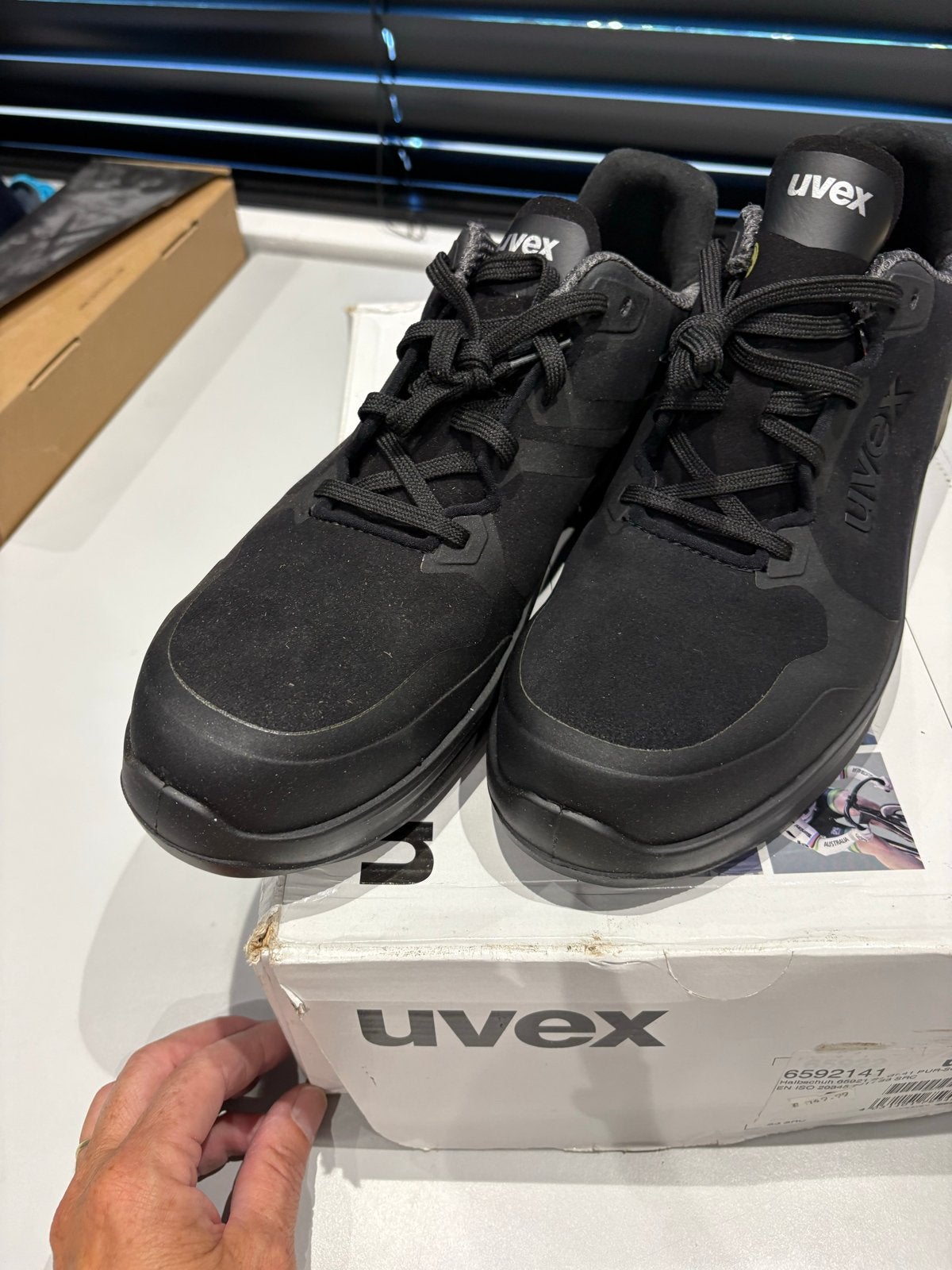 Nieuwe Uvex veiligheidsschoenen maat 41 S3, Heren, Geen, Schoenen, Nieuw