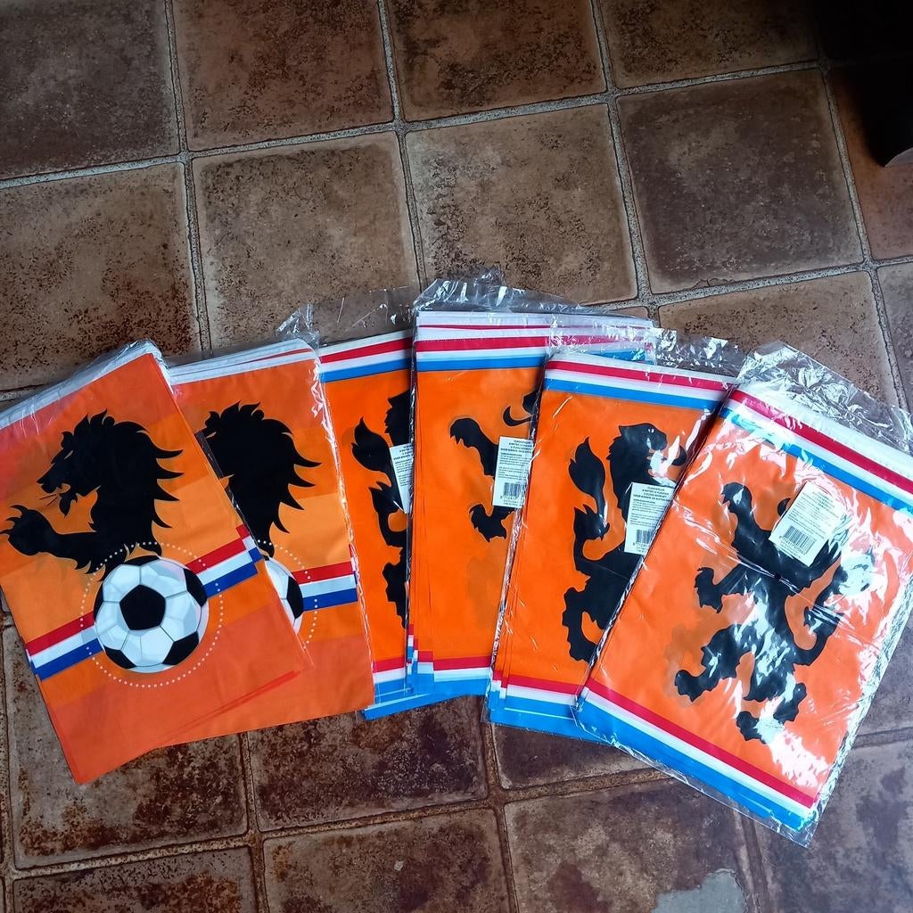Holland vlaggenlijn, Verzamelen, Sportartikelen en Voetbal, Ophalen of Verzenden, Nieuw