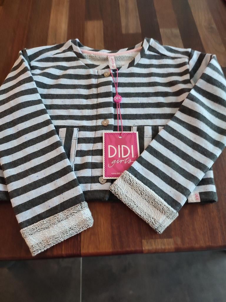 DIDI Girls gestreept vestje maat 6 ( = 110 - 116), Ophalen of Verzenden, Nieuw, DIDI Girls, Meisje