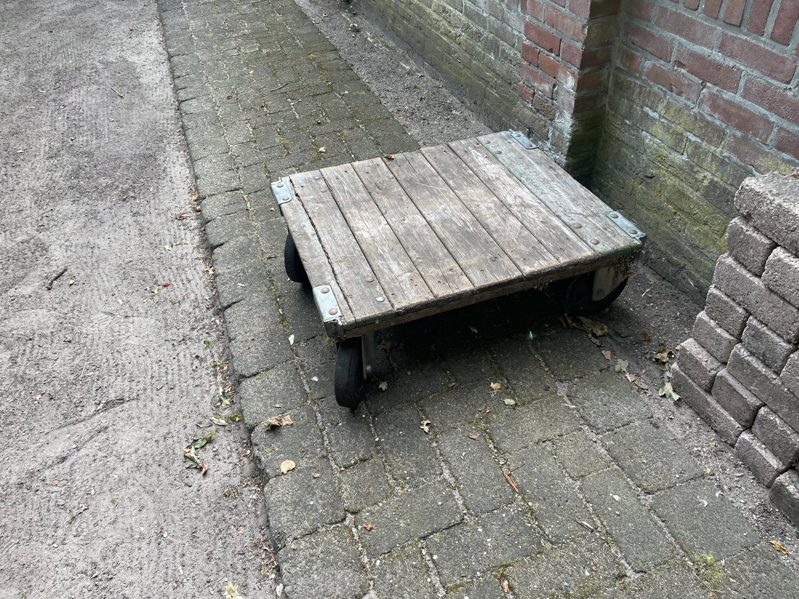Transport karretje /hondje, 100 liter of meer, Ophalen, Zo goed als nieuw, Transportkar