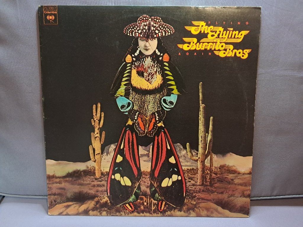 lp. The Flying Burrito Bros - Flying Again. vg+/ex, LP, Gebruikt, Pop, Ophalen of Verzenden