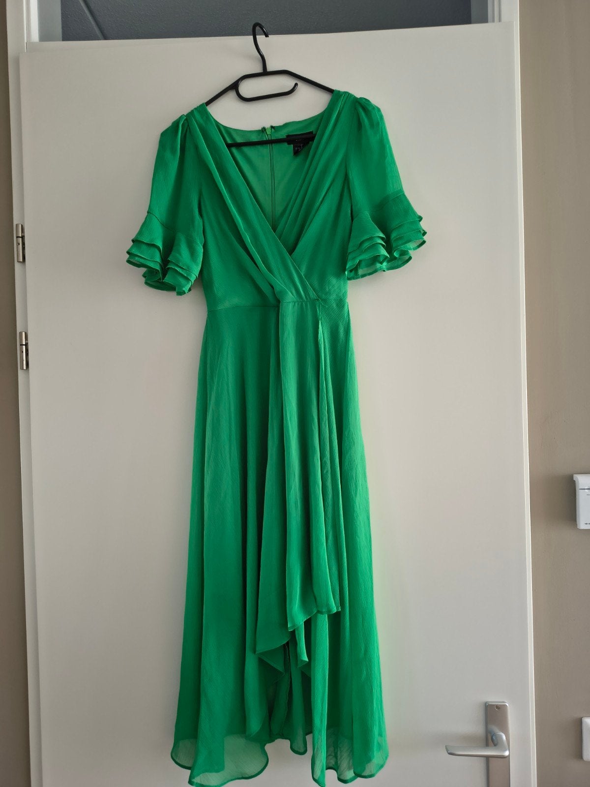 DKNY nieuwe groene jurk, maat 34, Galajurk, Nieuw, Ophalen of Verzenden, Maat 34 (XS) of kleiner