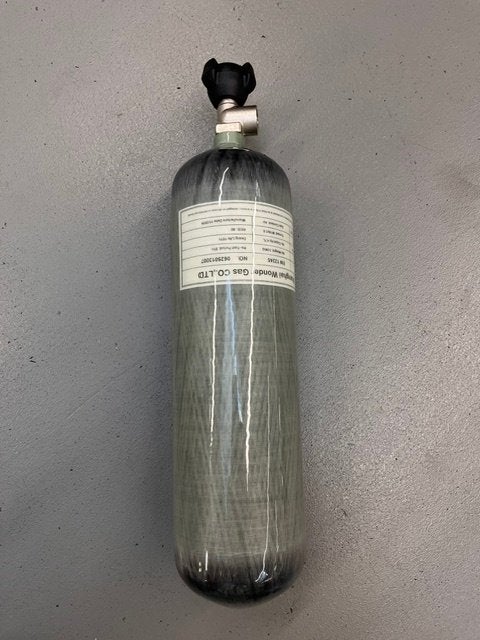 Carbon cilinder 300 bar voor airguns 4.7 liter, Ophalen of Verzenden, Nieuw