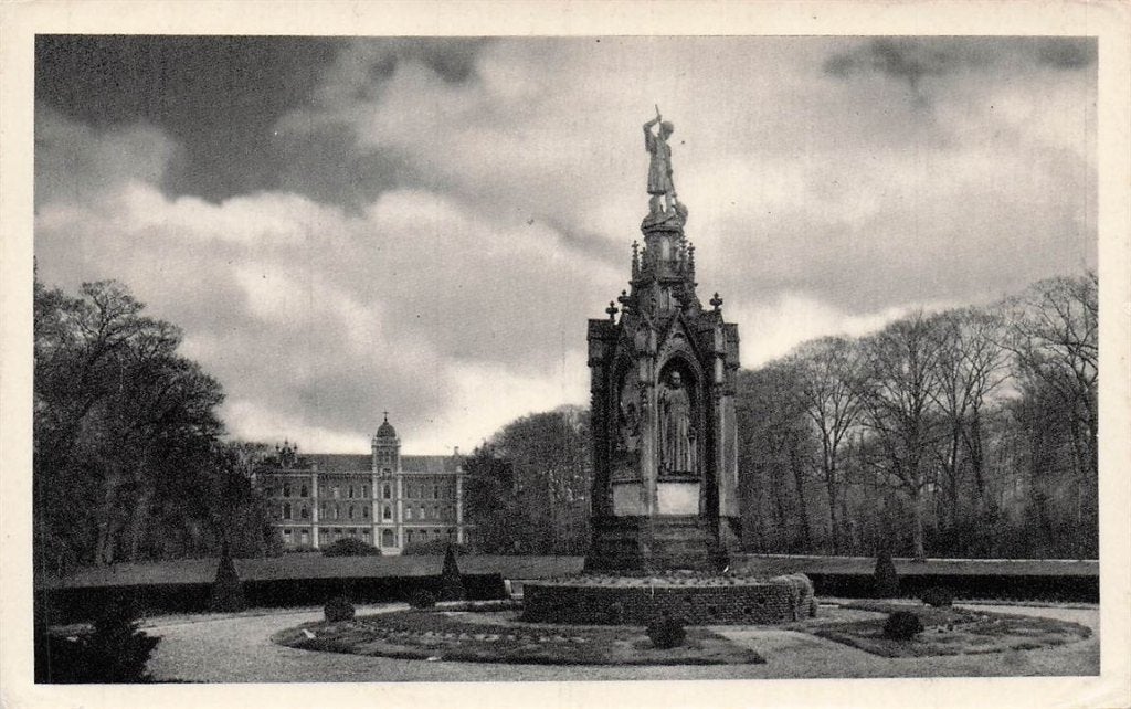 703-475-011 Seminarie Rijsenburg met Schaepman Monument, Ophalen of Verzenden, Voor 1920, Utrecht