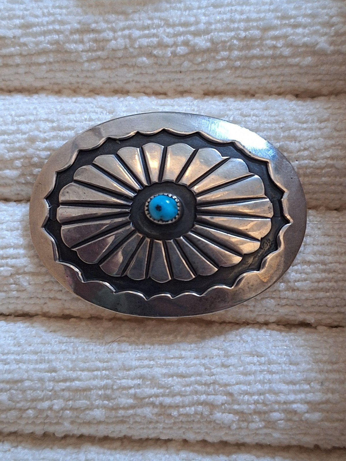 zilveren Navajo broche/ hanger Mary B smith, Sieraden, Tassen en Uiterlijk, Verzenden, Zo goed als nieuw, Zilver, Zilver