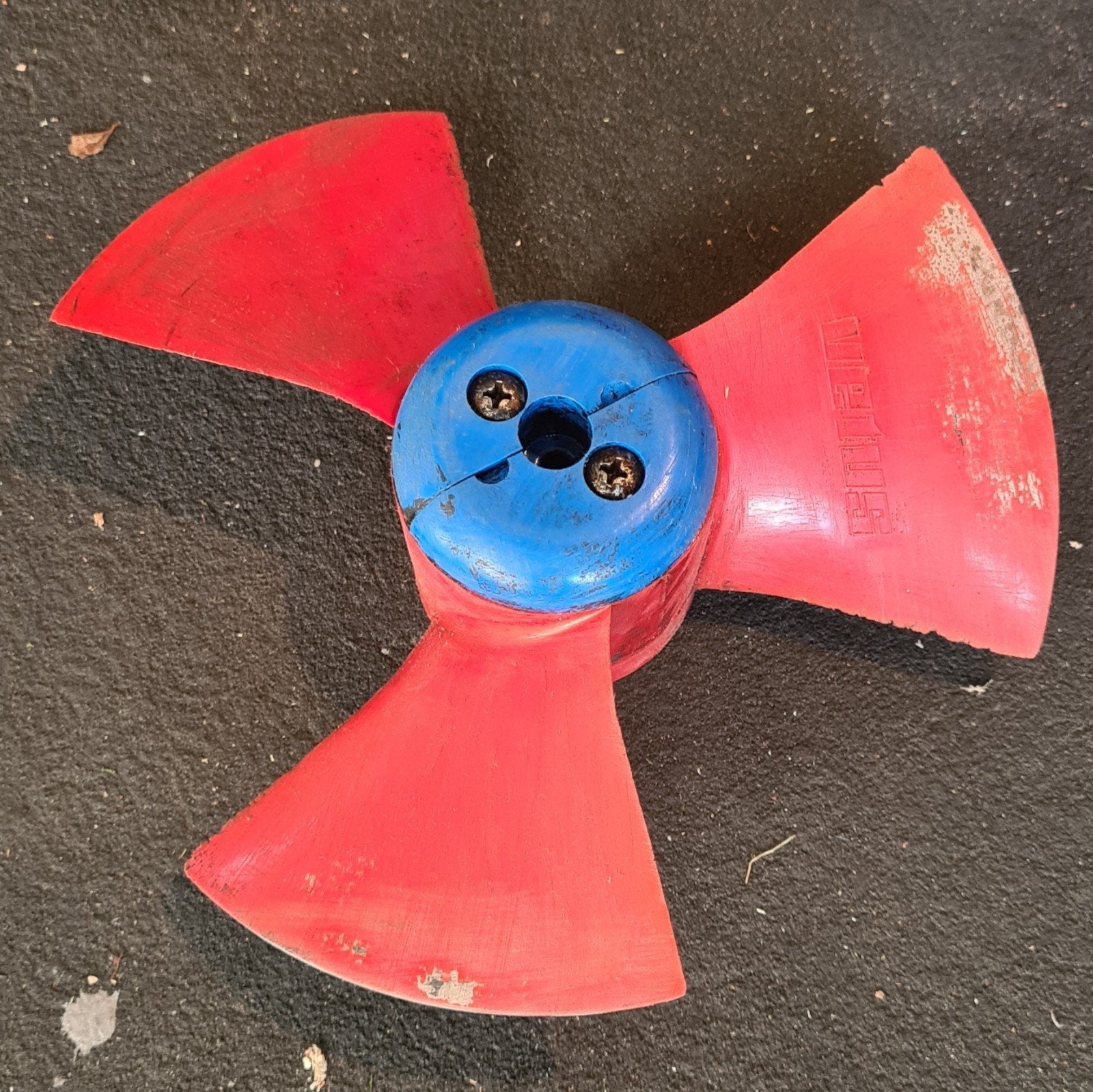 Schroef voor boegschroef, Ophalen, Gebruikt, Motor en Techniek