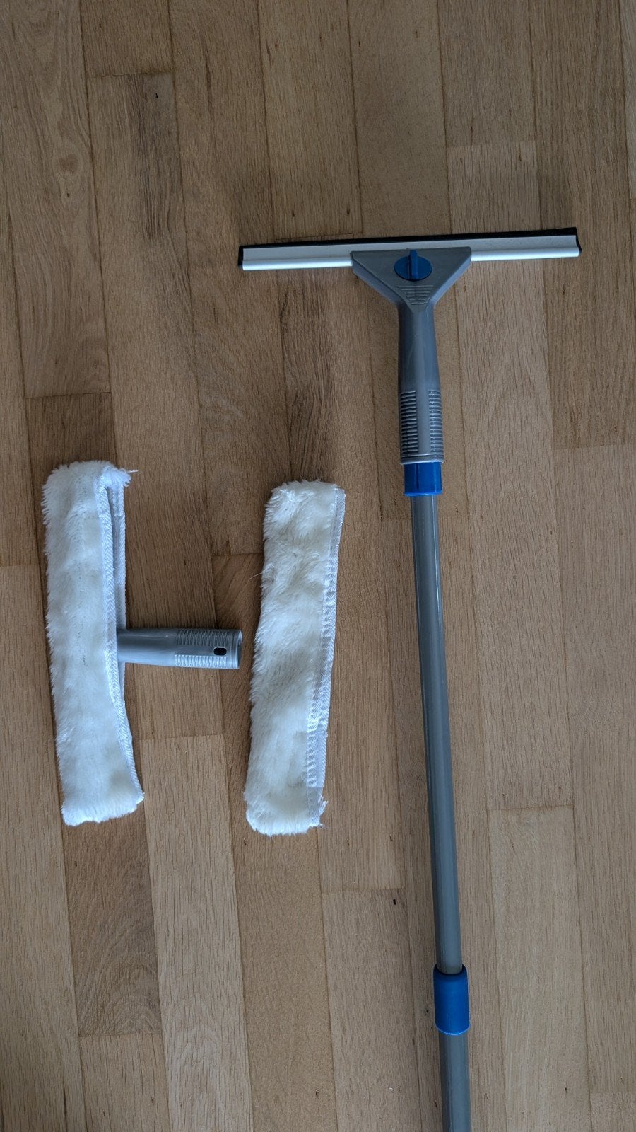 Uitschuifbare Raamwisserset met inwasser, Ophalen