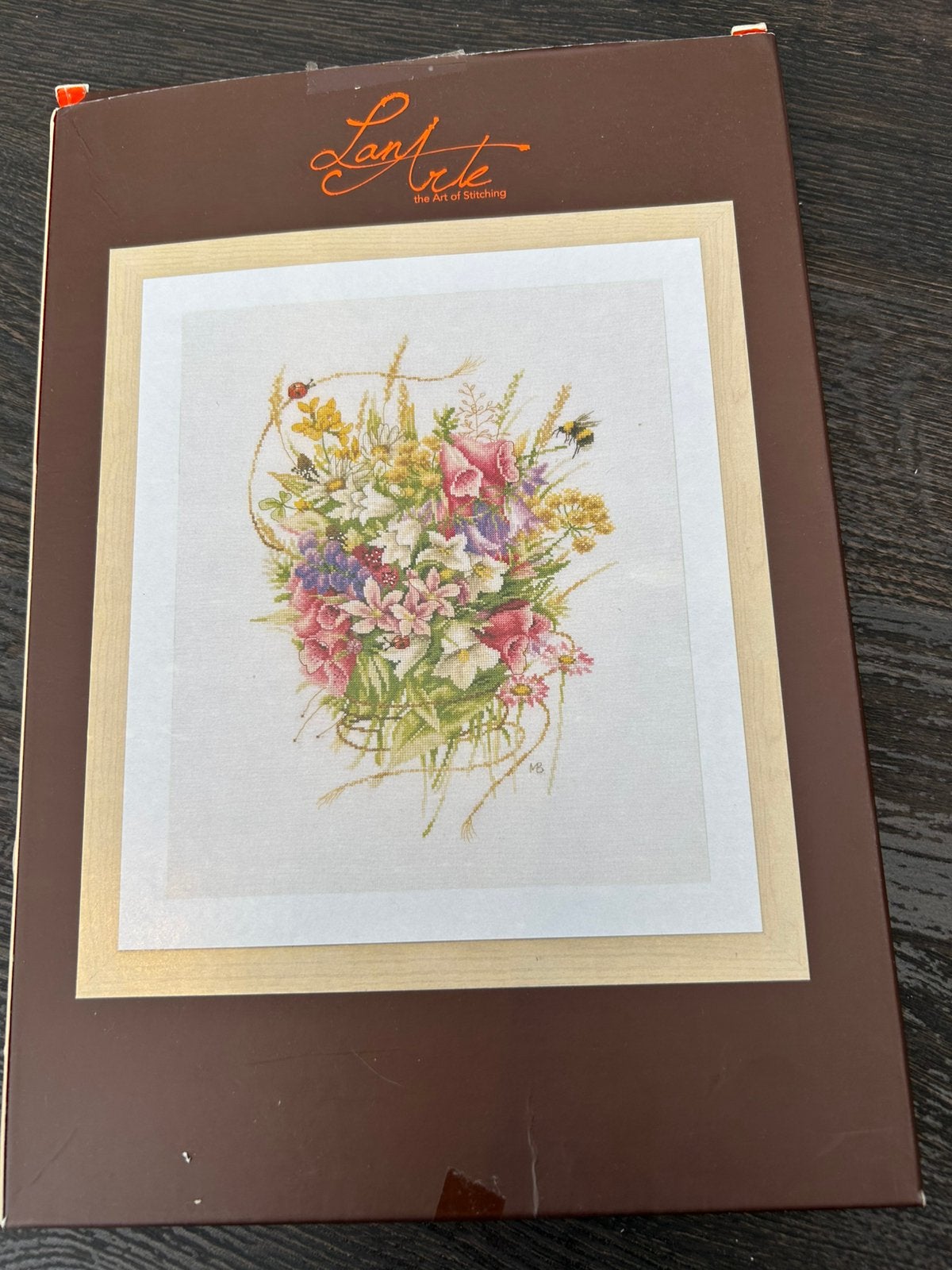 Mooi borduurpakket, Marjolein Bastin, Lanarte, Hobby en Vrije tijd, Ophalen of Verzenden, Nieuw, Borduurpakket