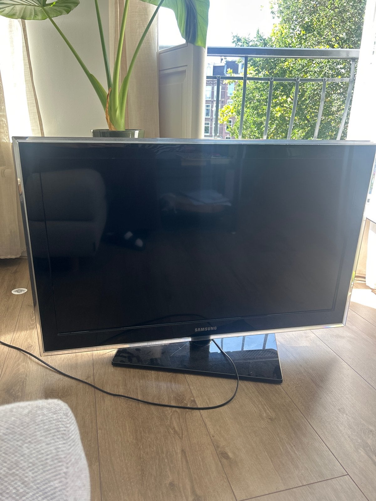 Grote Samsung flatscreen TV - LE37D550K1W, Ophalen, Samsung, 100 cm of meer, Gebruikt