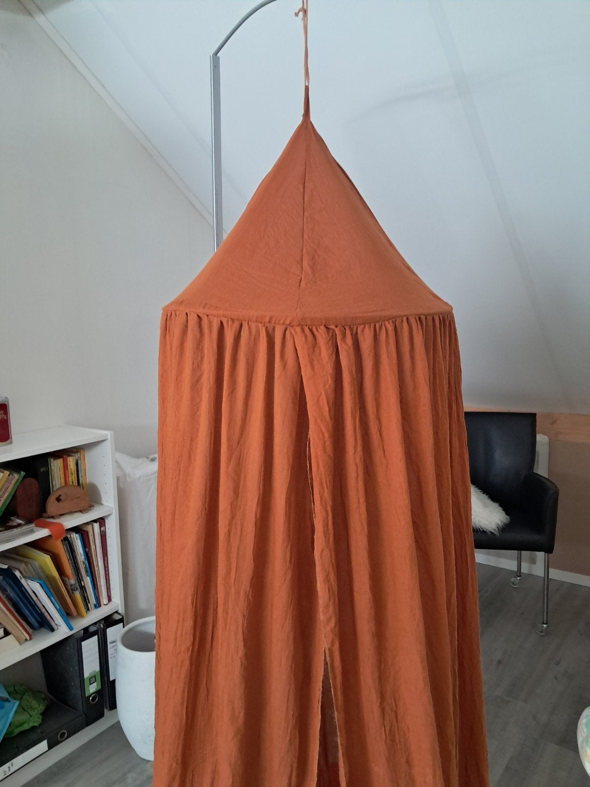 hemeltje met standaard, Kinderen en Baby's, Kinderkamer | Inrichting en Decoratie, Ophalen, Zo goed als nieuw, Klamboe