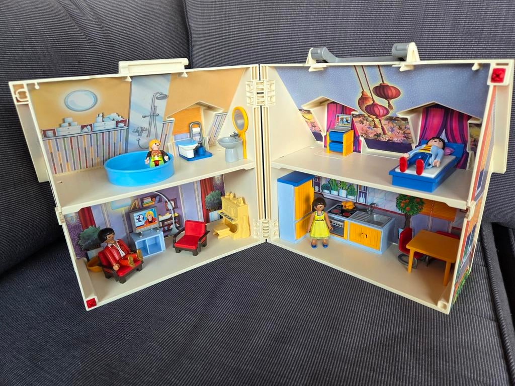 Playmobil Meeneemhuis, Ophalen, Zo goed als nieuw, Poppenhuis