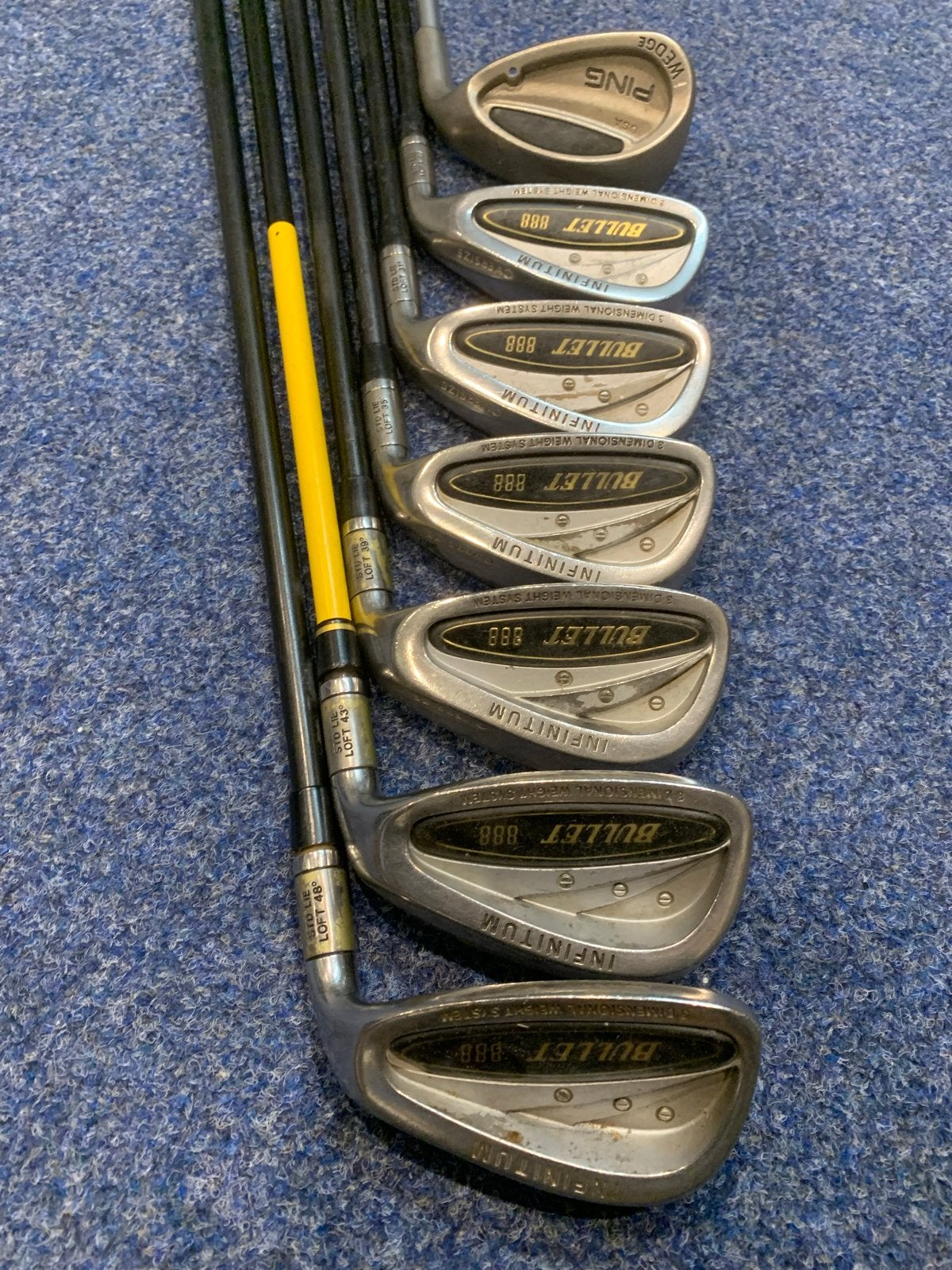 Golfclubset: Bullet 888 Infinitum Oversize & PING Wedge, Sport en Fitness, Golf, Ophalen, Gebruikt, Set, Ping