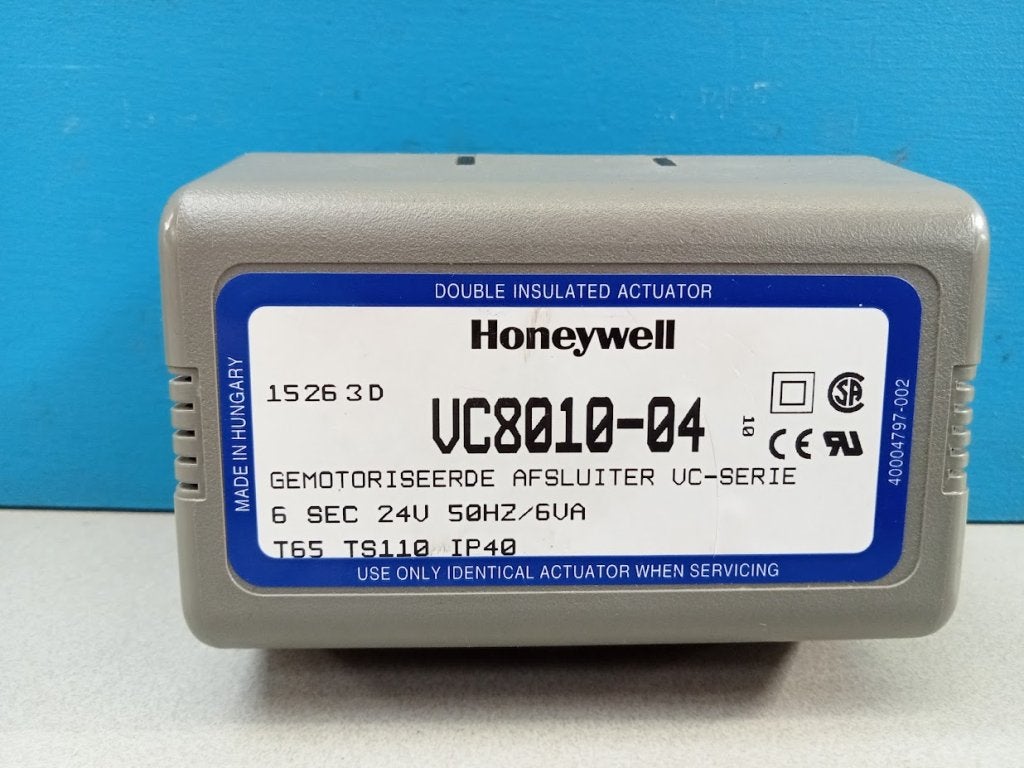 Motorgedeelte / Actuator Honeywell  VC8010-04, Niet ingevuld, Gebruikt, Cv-ketel of Combi-ketel, Niet ingevuld