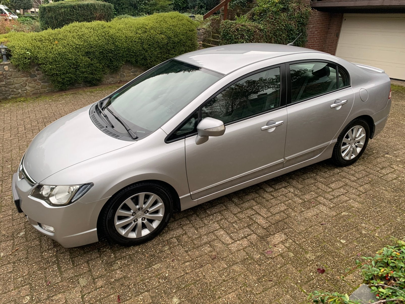 Honda Civic Hybrid, volledig Honda dealer onderhouden!!, Auto's, Stof, Grijs, Sedan, 1339 cc
