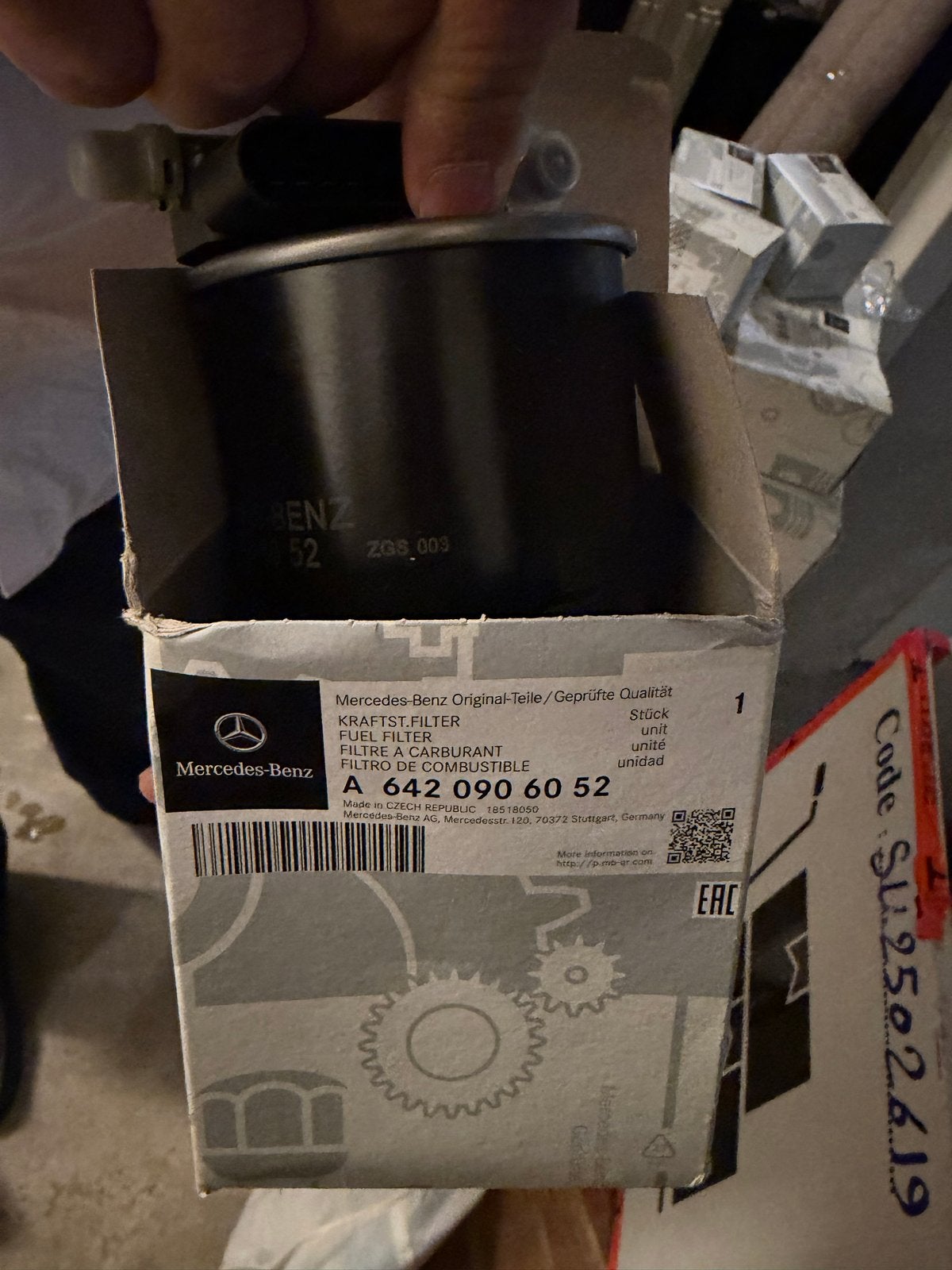 Origineel Mercedes-Benz Brandstoffilter A6420906052, Ophalen, Nieuw, Mercedes-Benz
