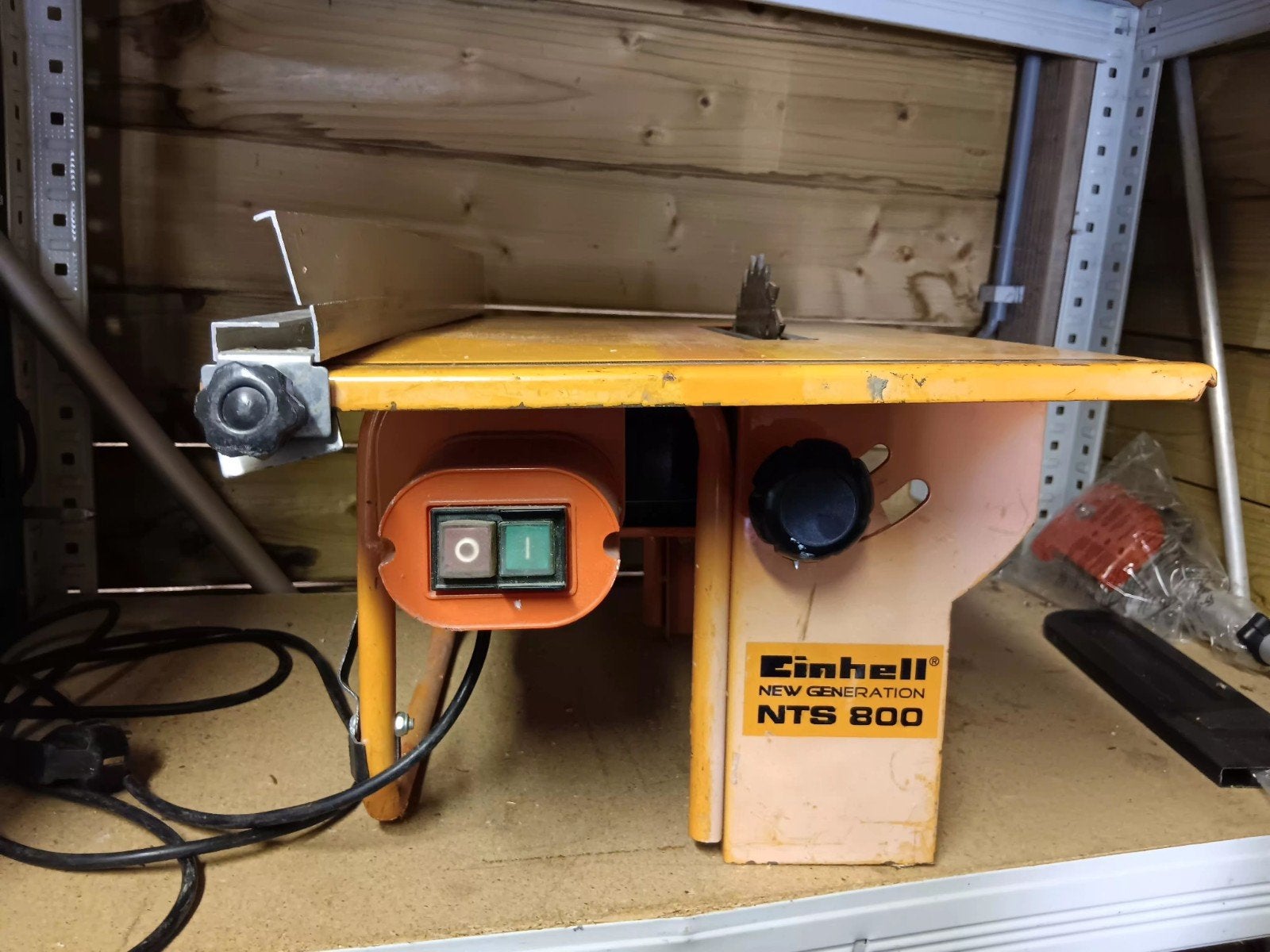 Einhell NTS 800 Tafelzaag - Compact en Krachtig, Ophalen, Minder dan 30 mm, Gebruikt, Cirkelzaag