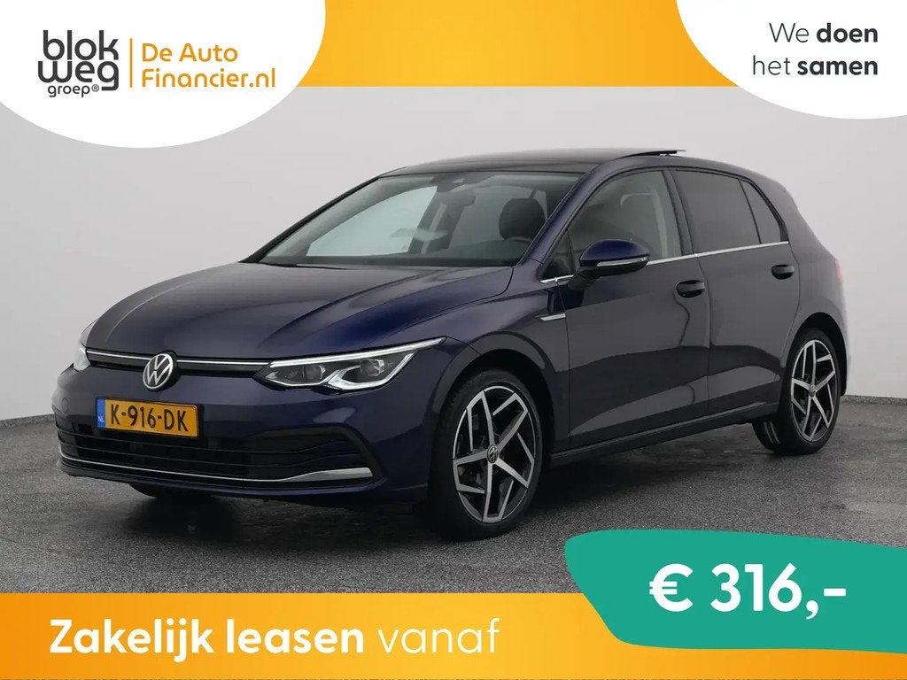 Volkswagen Golf € 23.700,00, Auto's, Volkswagen, Bedrijf, Lease, Financial lease, Golf, ABS, Adaptive Cruise Control, Airbags