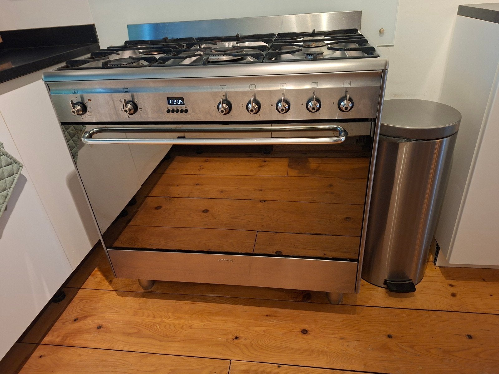 Smeg C9V0XX Fornuis met Oven, Witgoed en Apparatuur, Ophalen, Gebruikt, 60 cm of meer, Gas