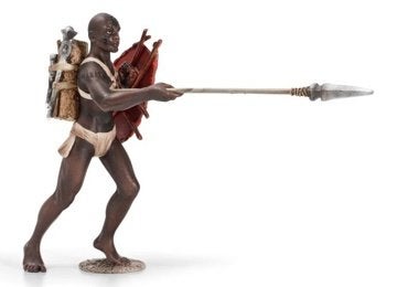 Schleich 70067 de "trotse Afrikaan" figuur, Verzenden, Gebruikt