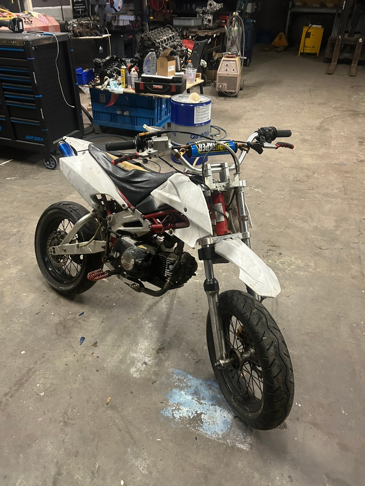 Orion nox pitbike mini supermoto, Ophalen, Gebruikt, Maximaal 45 km/u, 125 cc