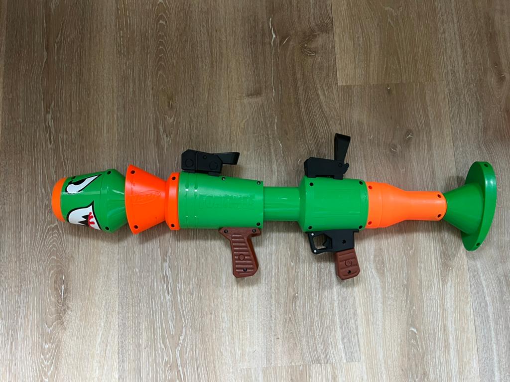 Grote Nerf Raketwerper Speelgoed Geweer, Ophalen of Verzenden, Gebruikt