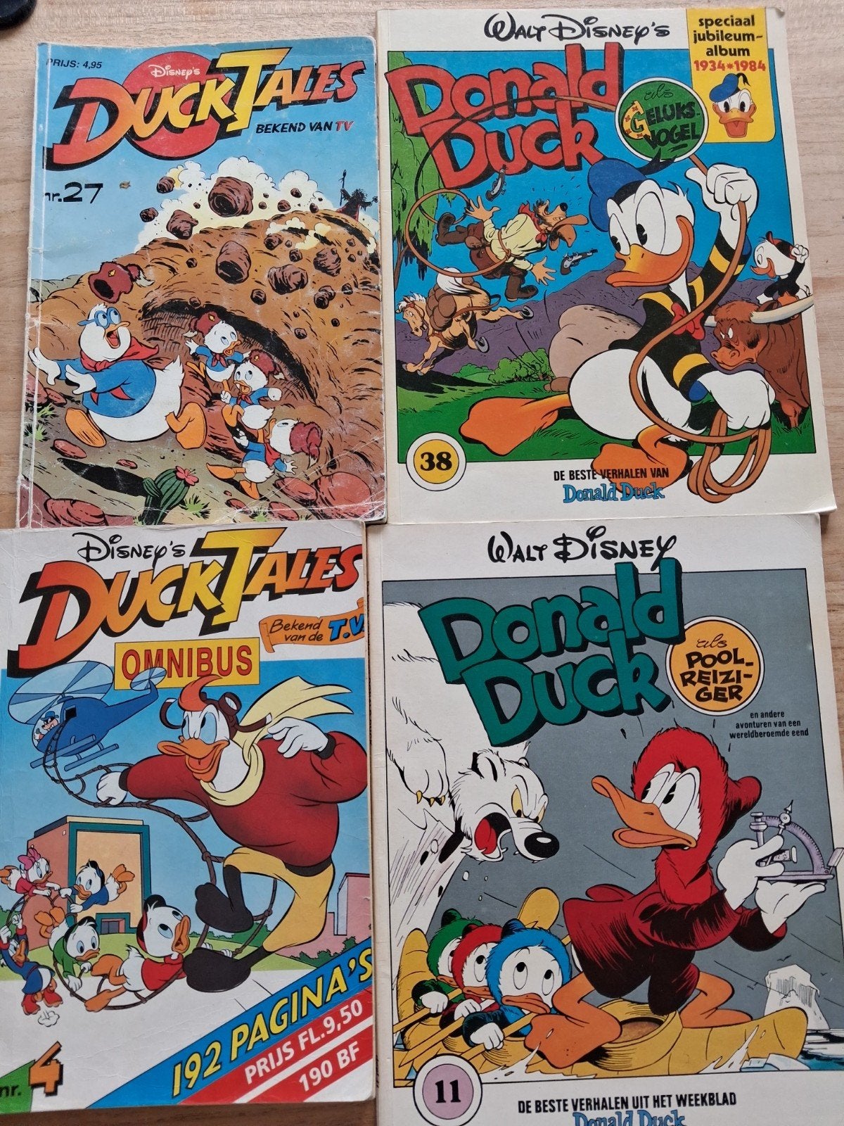 Oude Donald Ducks en DuckTales uit 1978, 1980, 1984, 1994, Meerdere stripboeken, Ophalen of Verzenden, Gelezen, Walt Disney