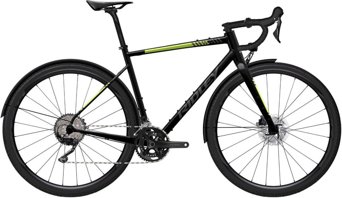 Ridley Kanzo A Shimano GRX400 2x10sp Heren zwart M, -, Heren, -, -