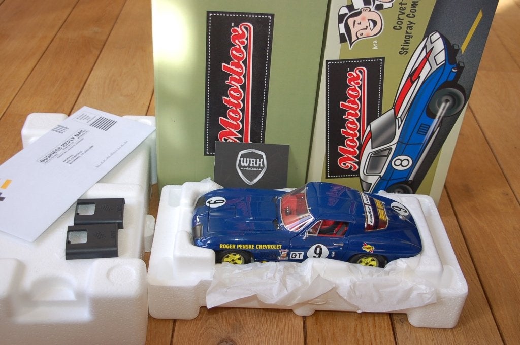 CHEVROLET CORVETTE PENSKE RACING #9 EXOTO zie info WRH, Verzenden, Gebruikt, Auto, Overige merken