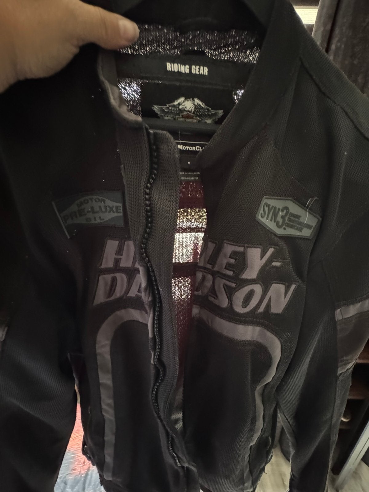 Heren doorwaai motorjas Harley Davidson, Motoren, Kleding | Motorkleding, Ophalen of Verzenden, Tweedehands, Heren, Jas | textiel