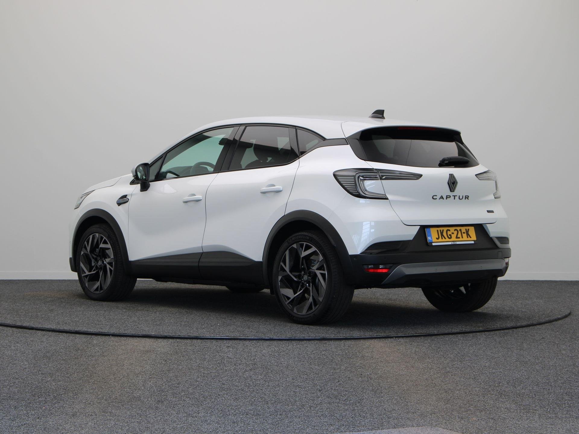 Renault Captur E-Tech full hybrid 160pk esprit Alpine | Elek, Auto's, Dealer onderhouden, 4 cilinders, Wit, Origineel Nederlands