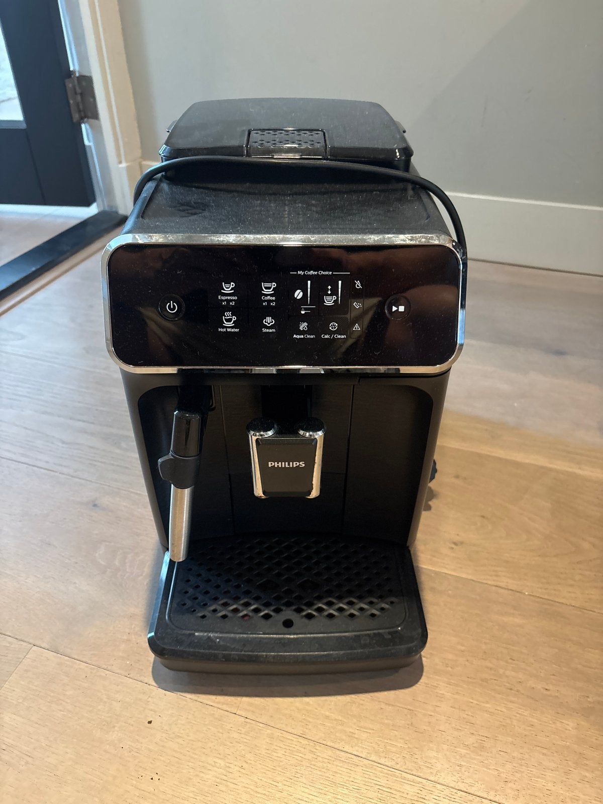 Philips volautomatische espressomachine - Nieuwe zetgroep!, Ophalen, Zo goed als nieuw, Koffiemachine, Koffiebonen