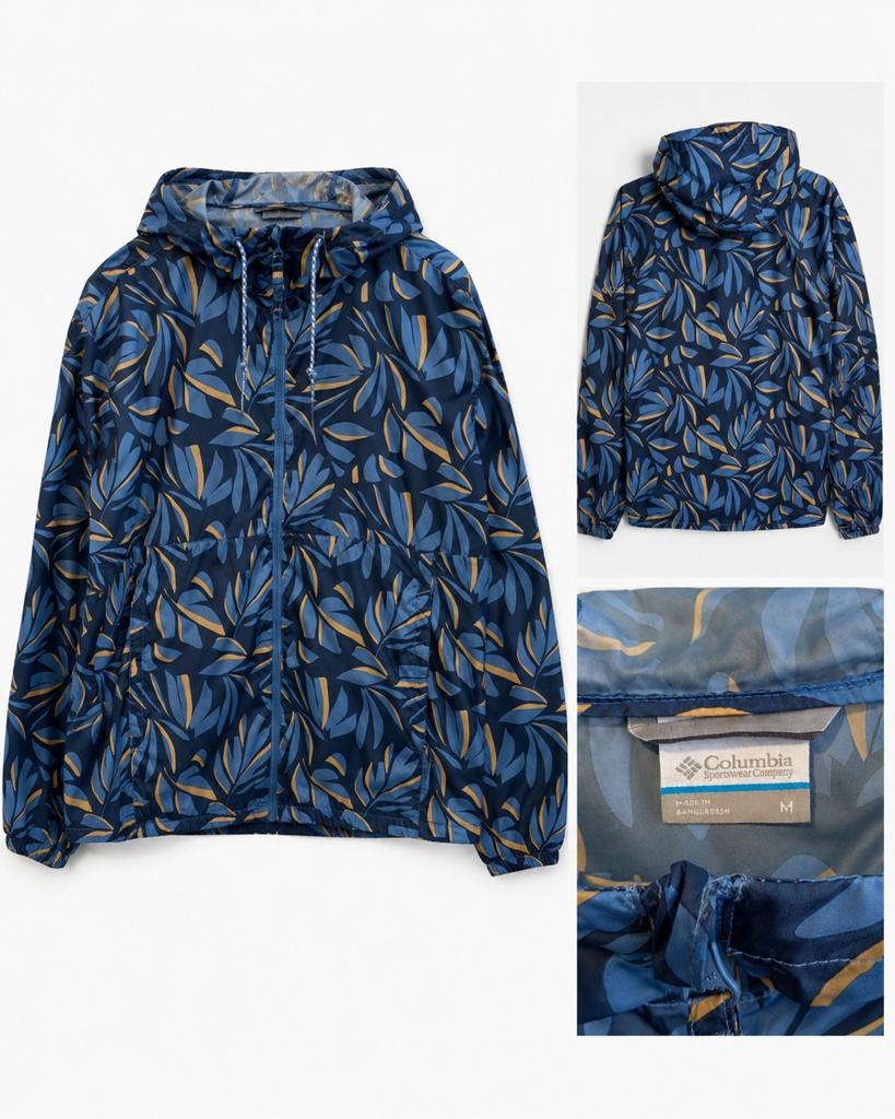 Columbia Windbreaker met Patroon - Maat M, Ophalen of Verzenden