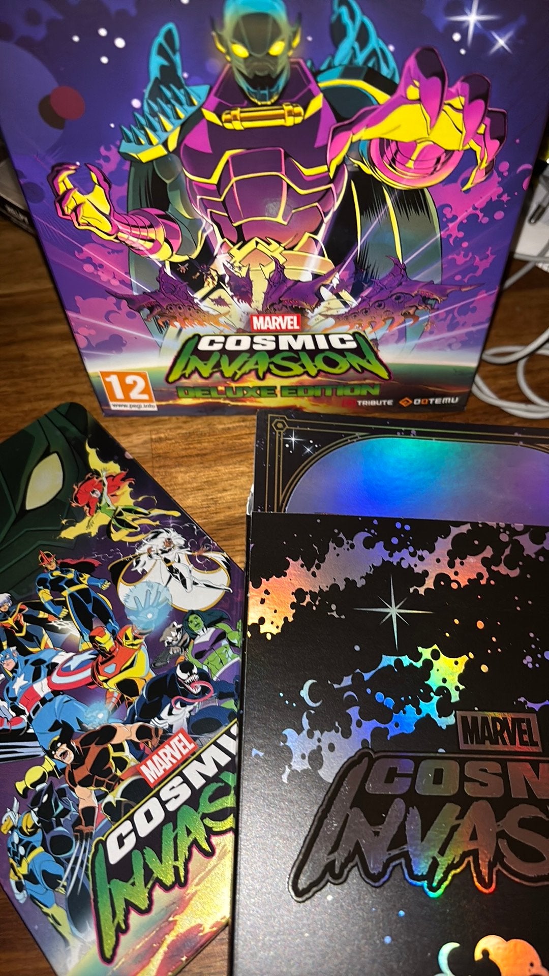 Marvel cosmic invation (alleen steelbook en 12 kaarten), Vanaf 18 jaar, 1 speler, Zo goed als nieuw, Ophalen